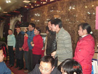 2007年2月3日，公司集体聚餐，欢度春节